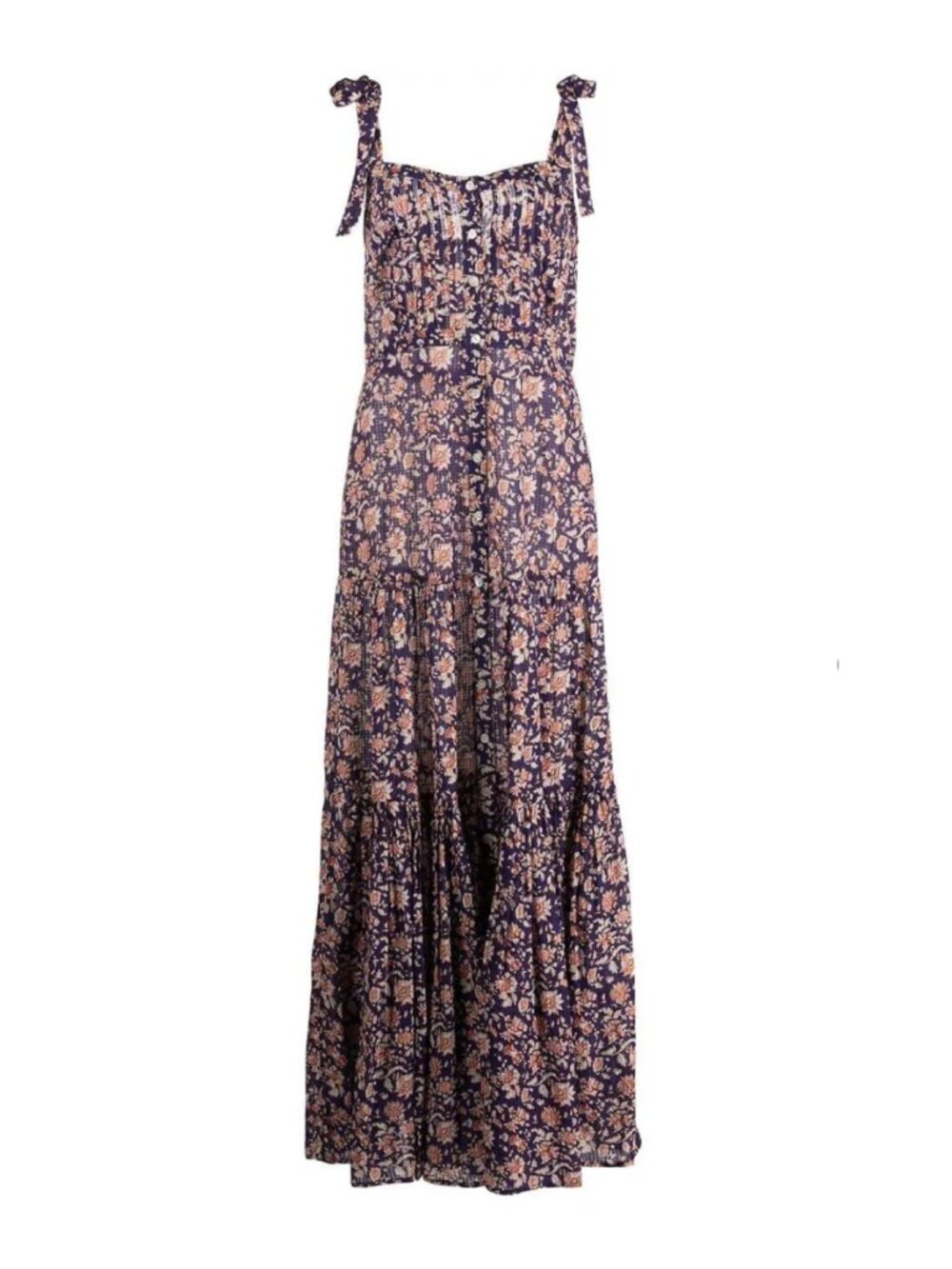Veronica Beard Windansea Floral Maxi Dress - Picture 4 of 10